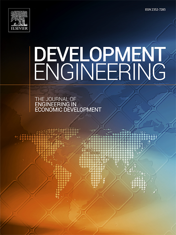 Go to journal home page - Development Engineering